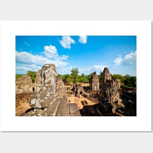 View of the temples of Angkor, Cambodia Posters and Art